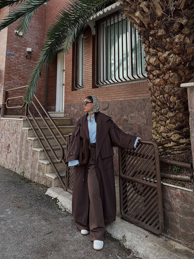 Bloom light Trench-Coat