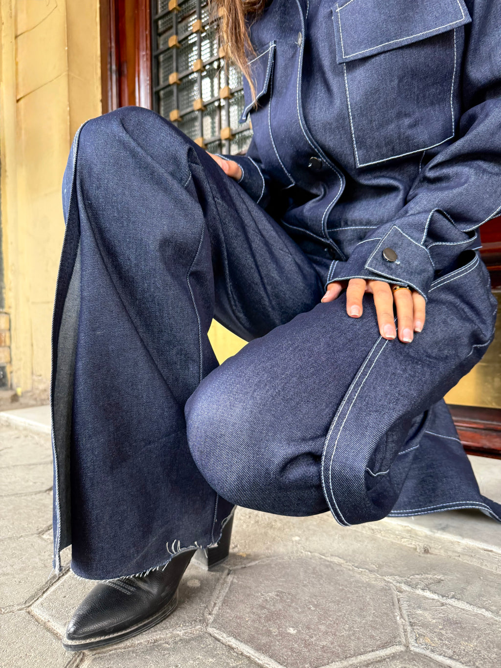 Bold Denim Set