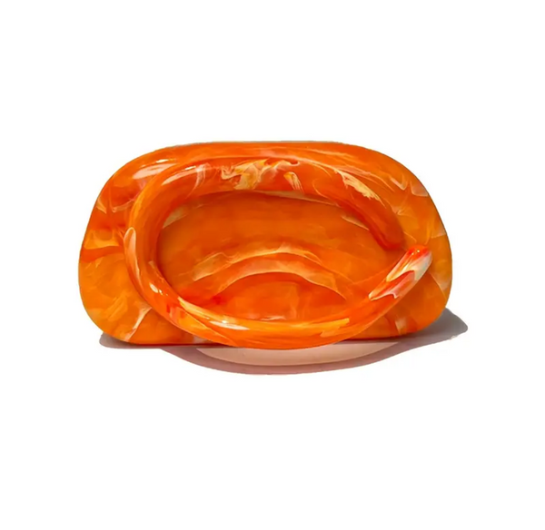 Acrylic Marble clutch