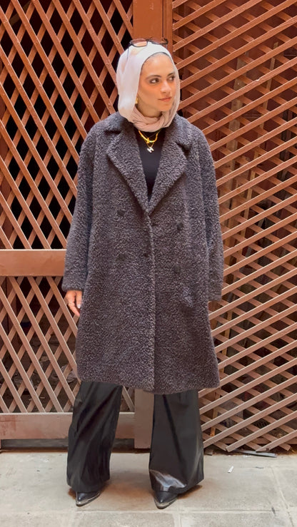 The Teddy Leather-Lined Coat