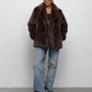 Short Eco Fur Coat