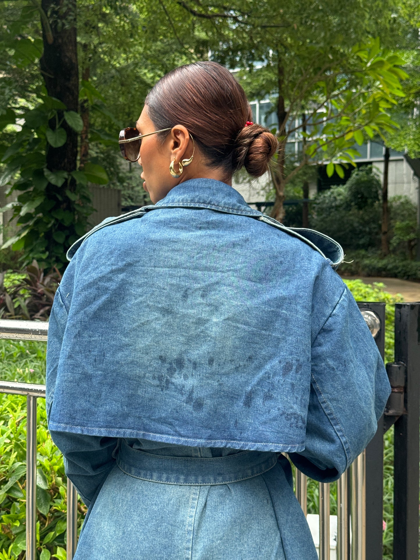The Denim Trench Coat