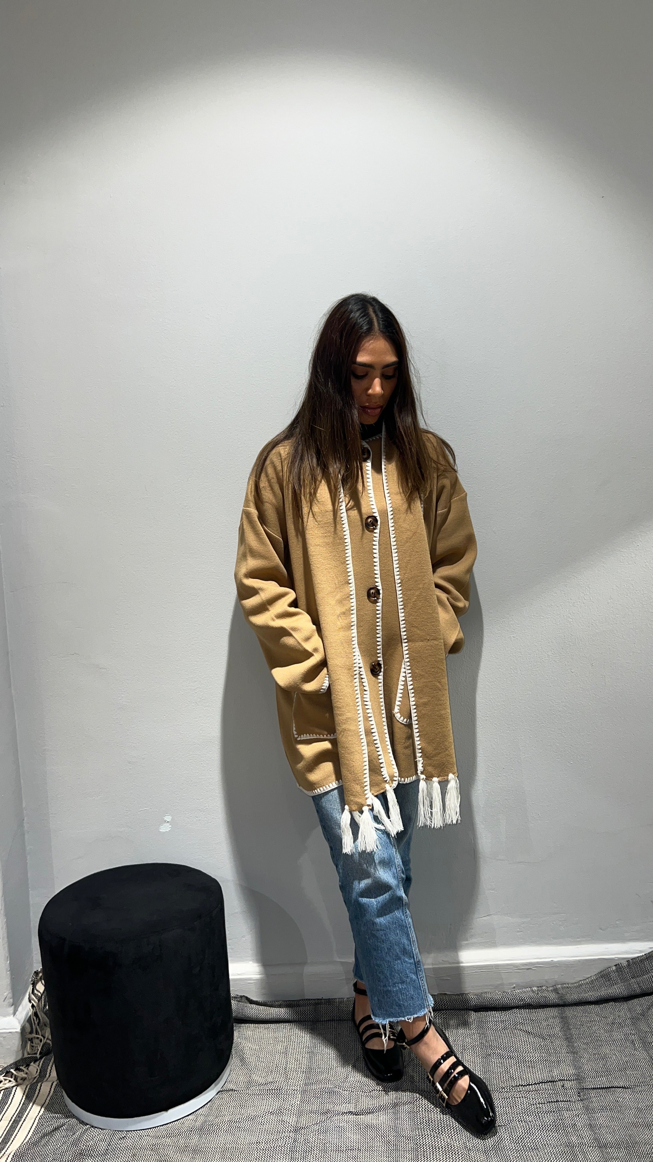 Lined wool jacket
