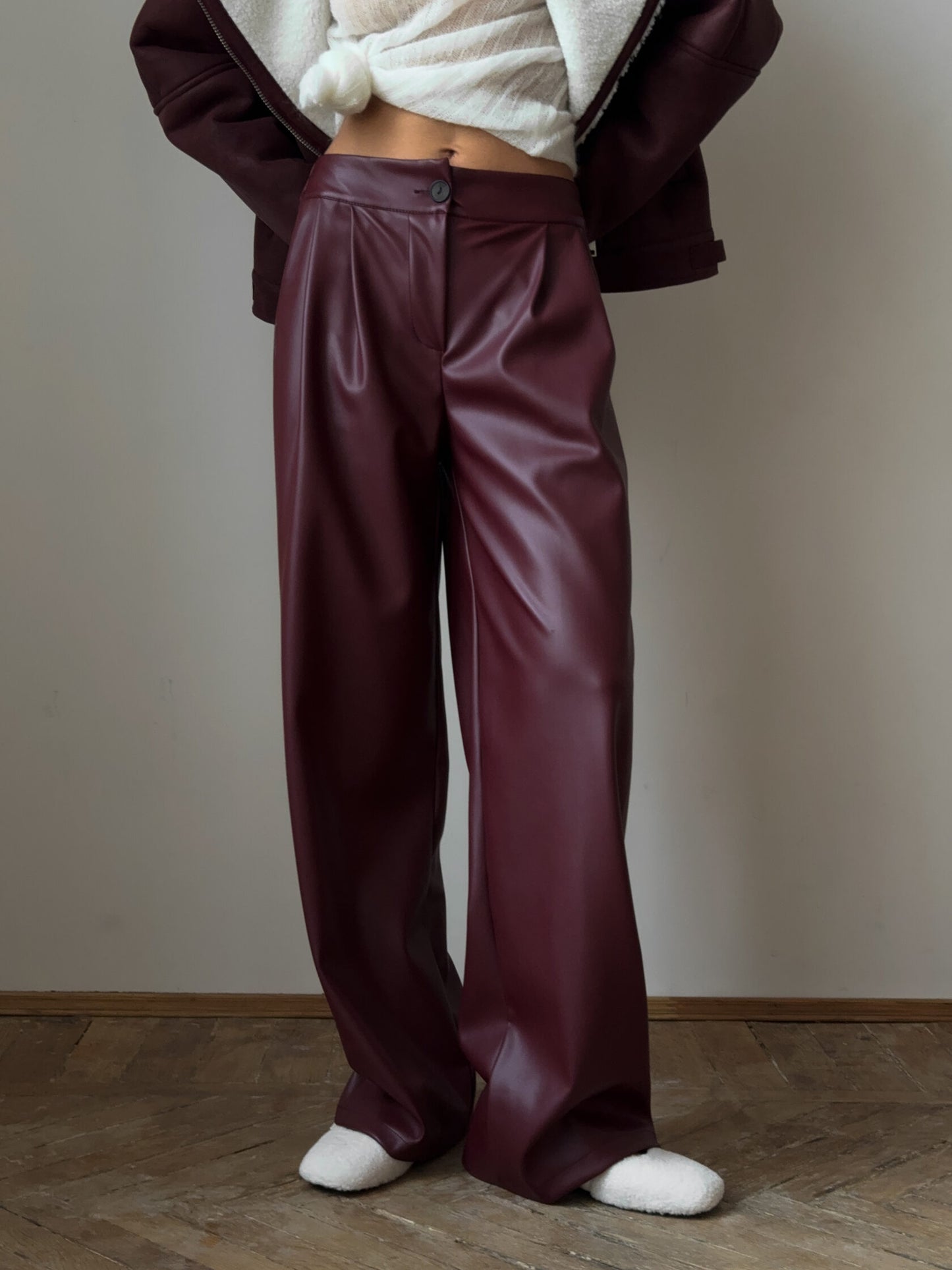 Aspect leather pants