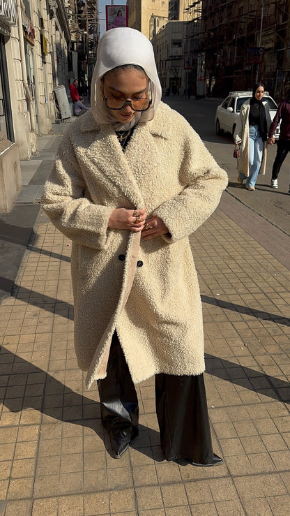 The Teddy Leather-Lined Coat