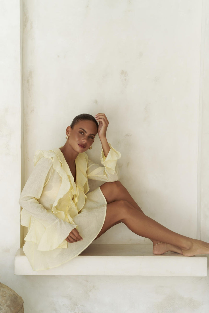 Limoncello Ruffle Mini