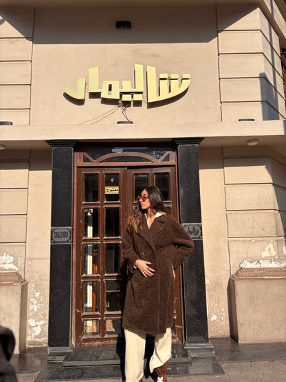 The Teddy Leather-Lined Coat