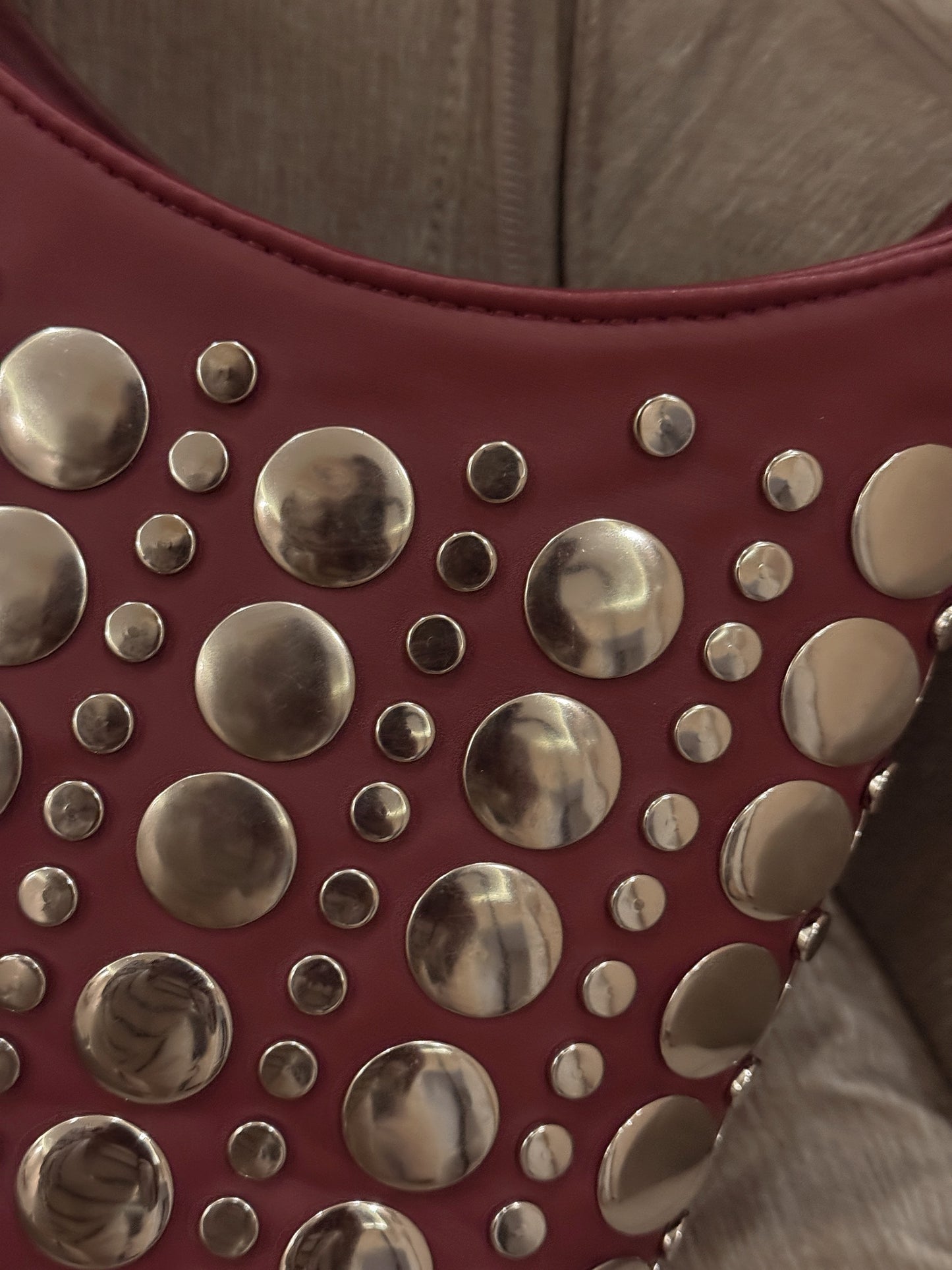 Polka Studded Bag