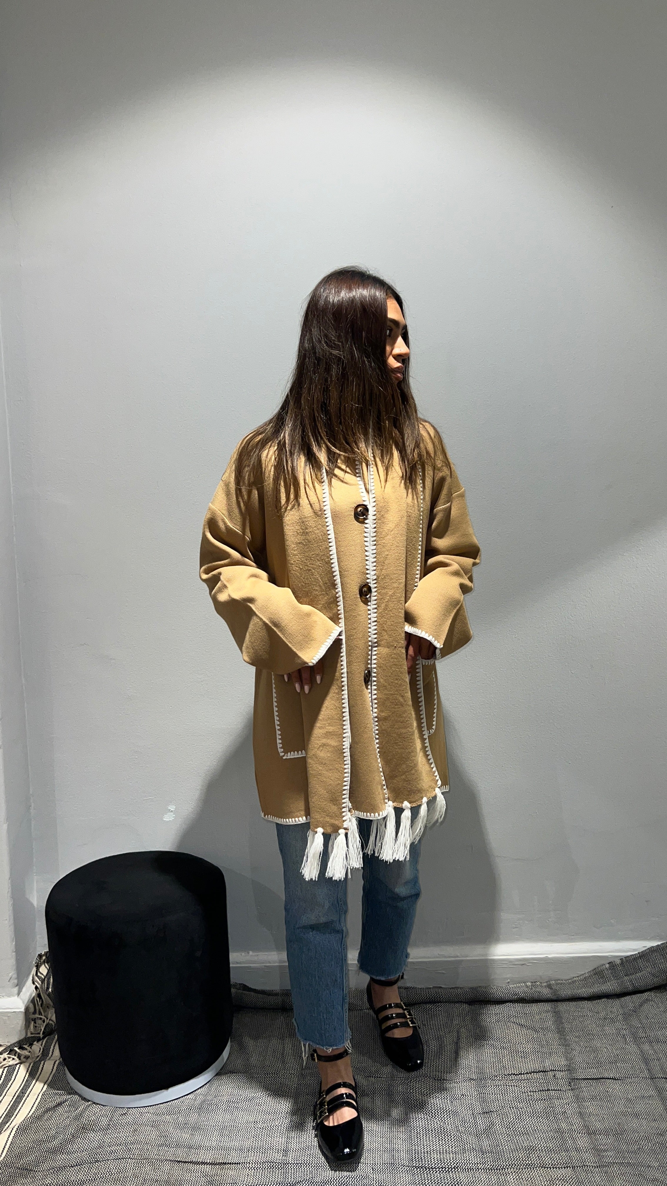 Lined wool jacket