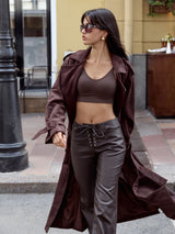 Vogue Leather Trousers