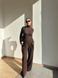 Draped flow Trousers