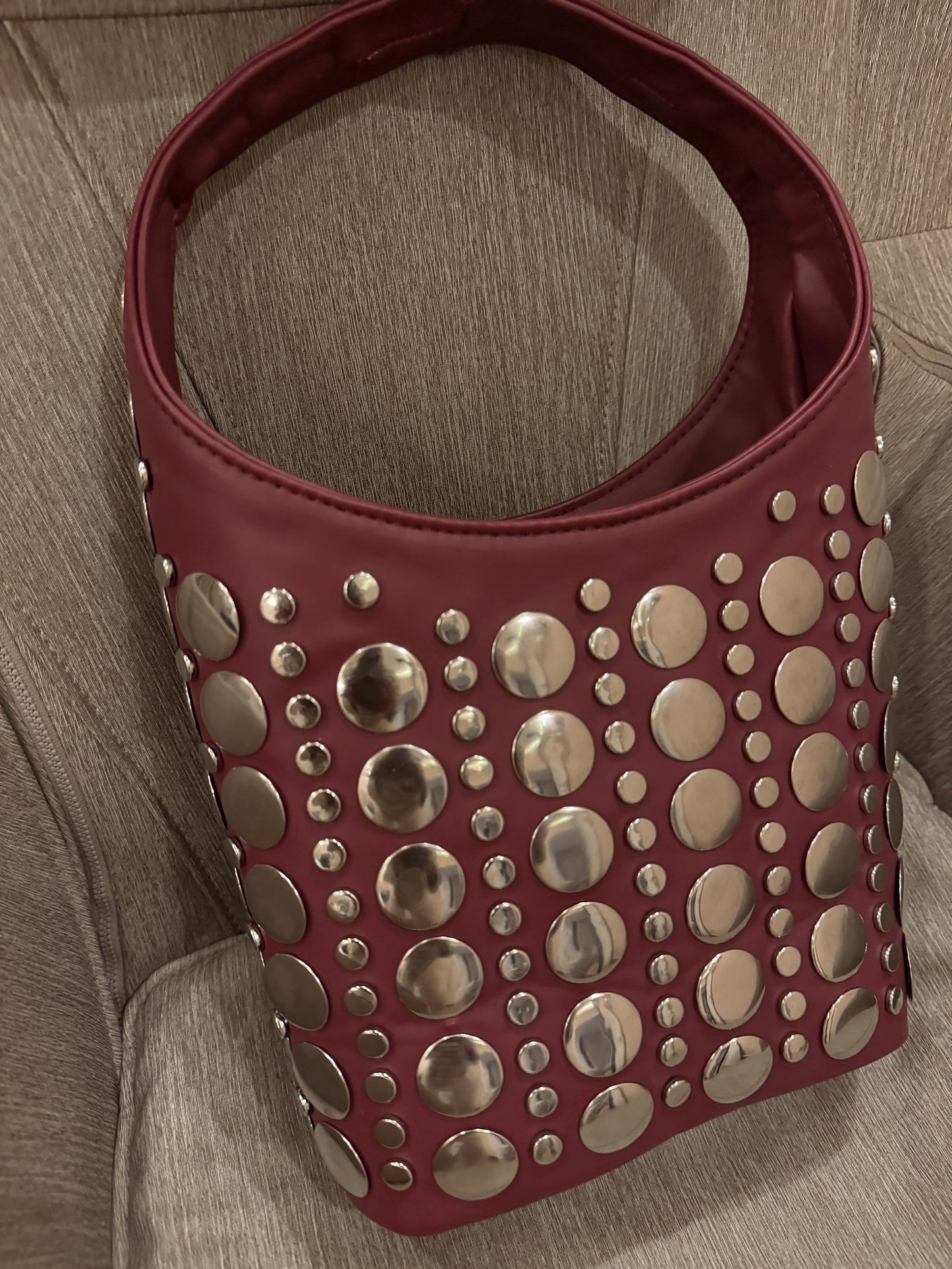 Polka Studded Bag