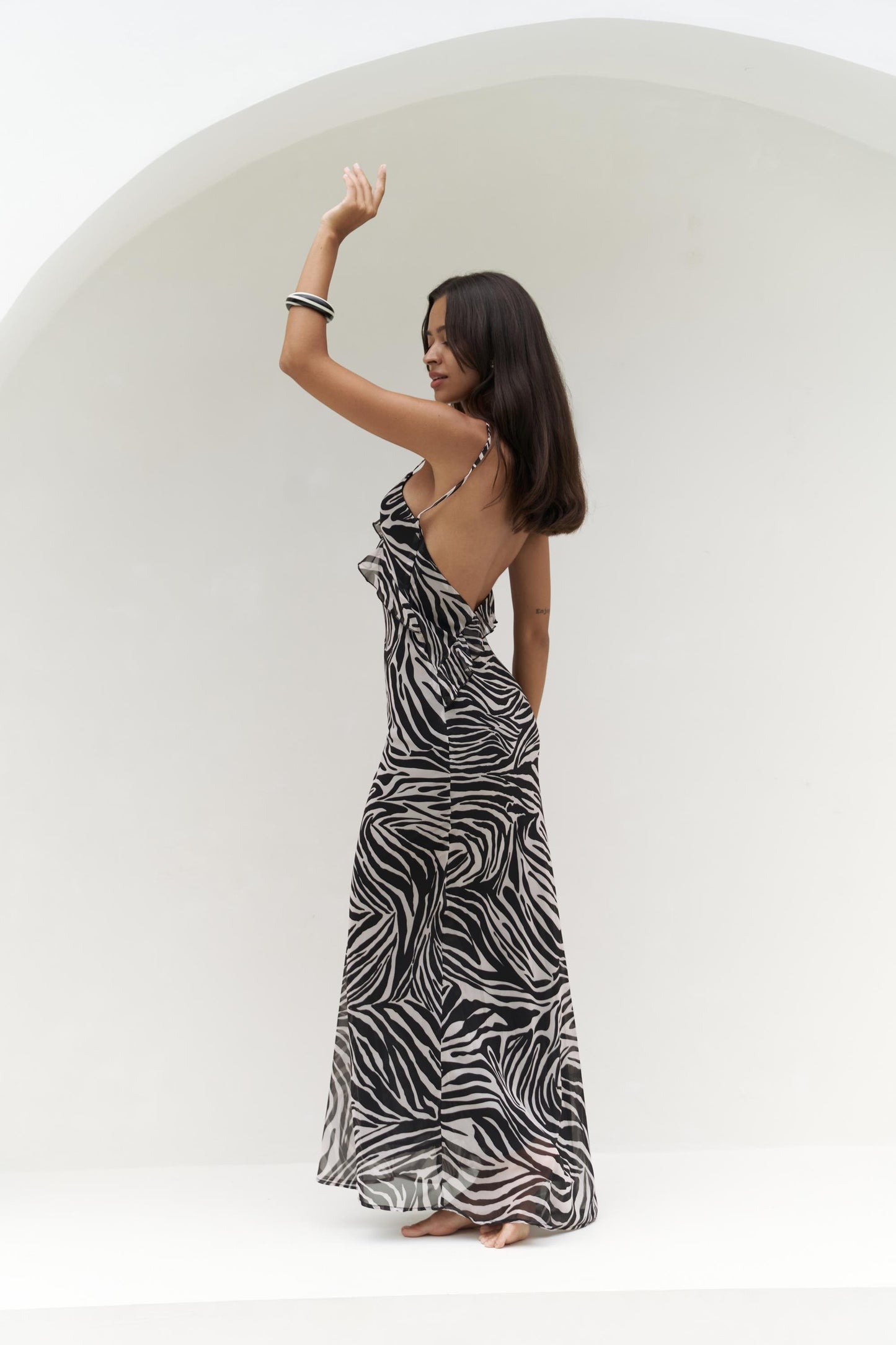 Eclipse Bloom Maxi Dress