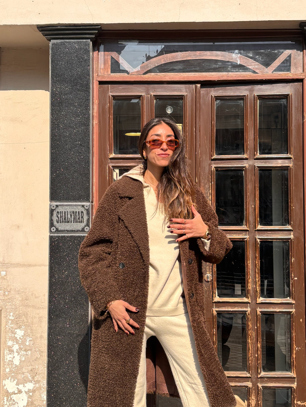 The Teddy Leather-Lined Coat