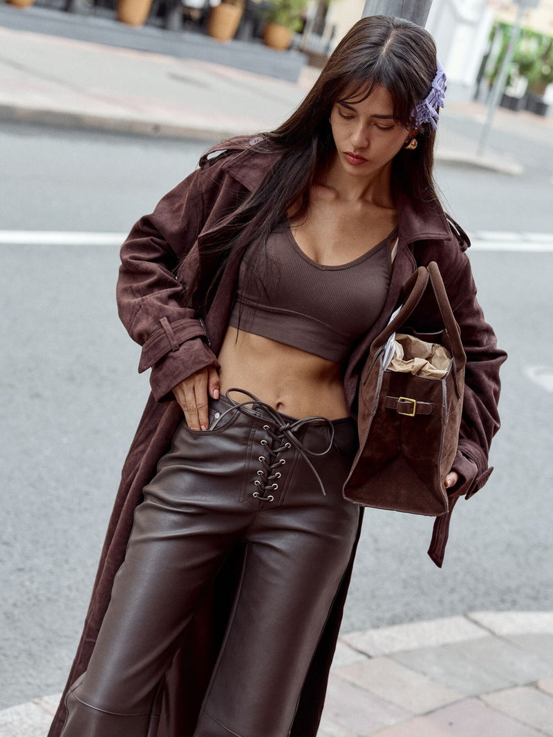 Vogue Leather Trousers