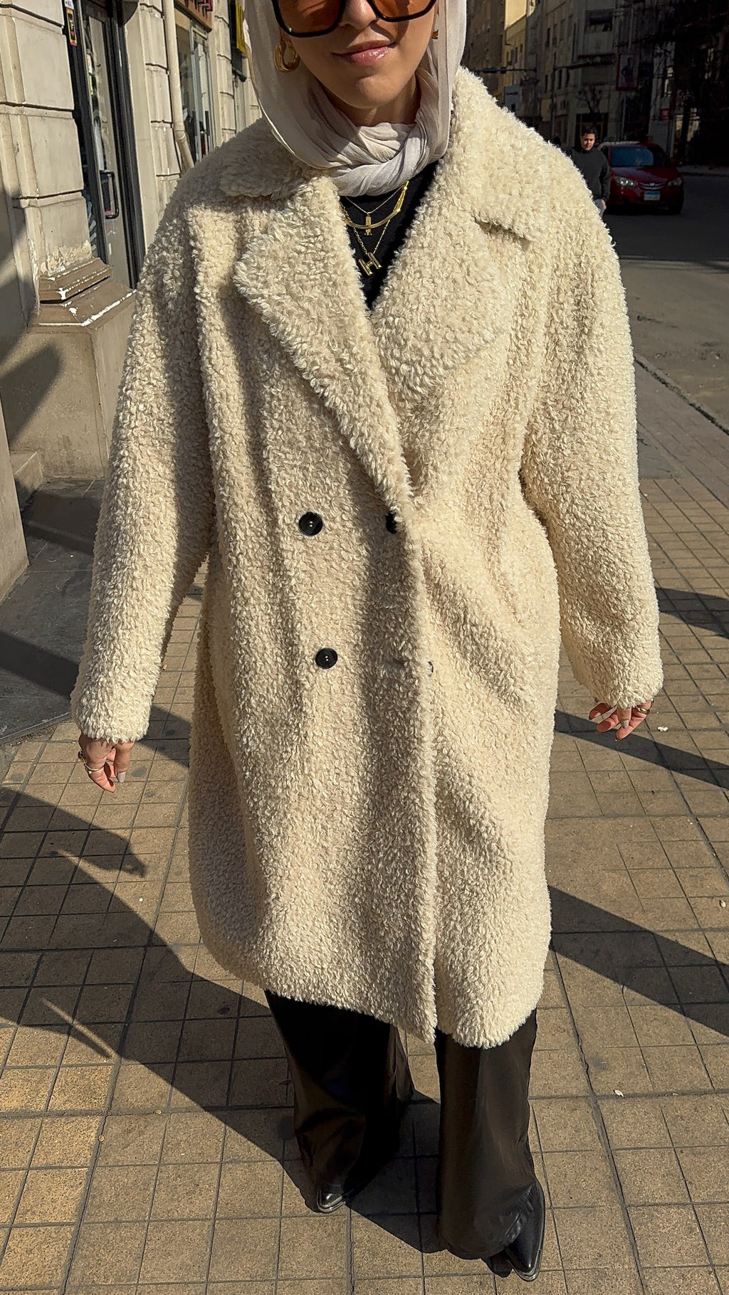 The Teddy Leather-Lined Coat