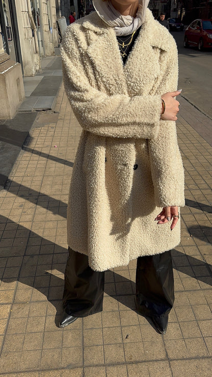 The Teddy Leather-Lined Coat