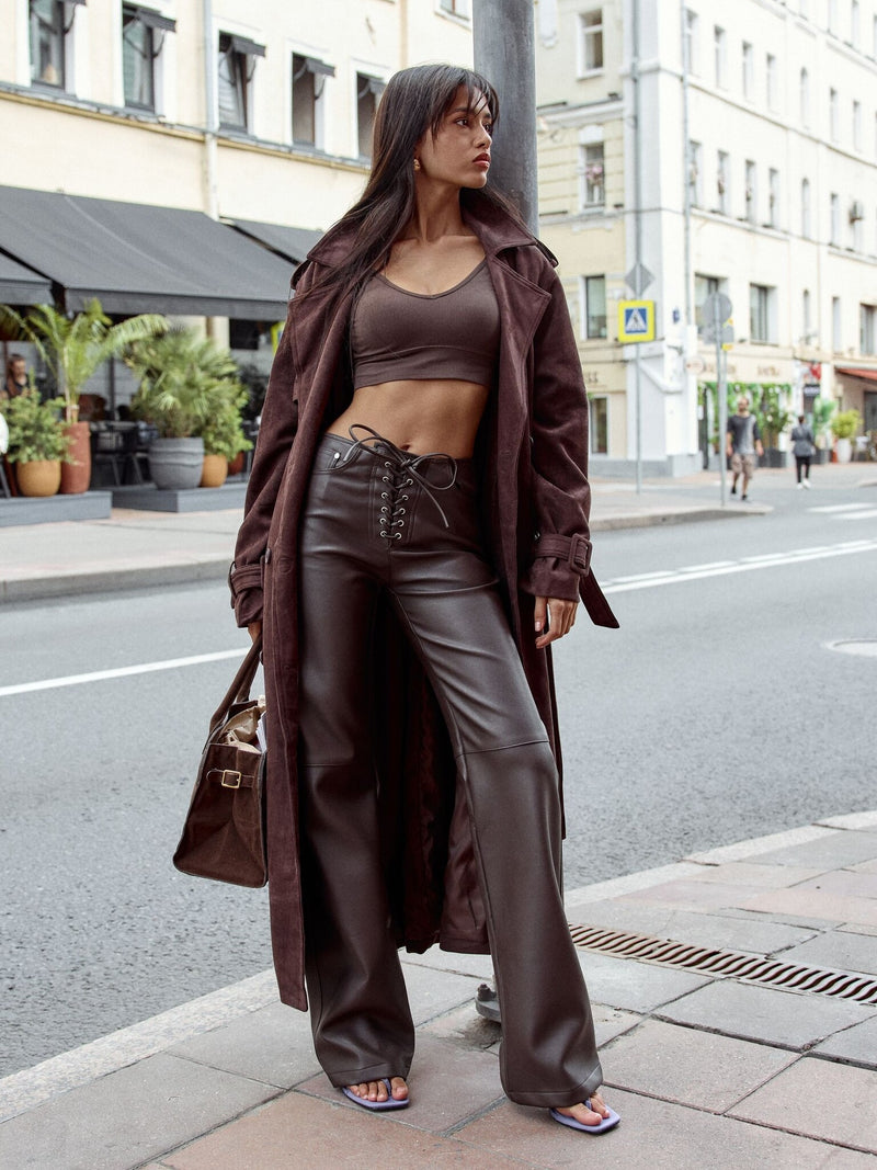 Vogue Leather Trousers