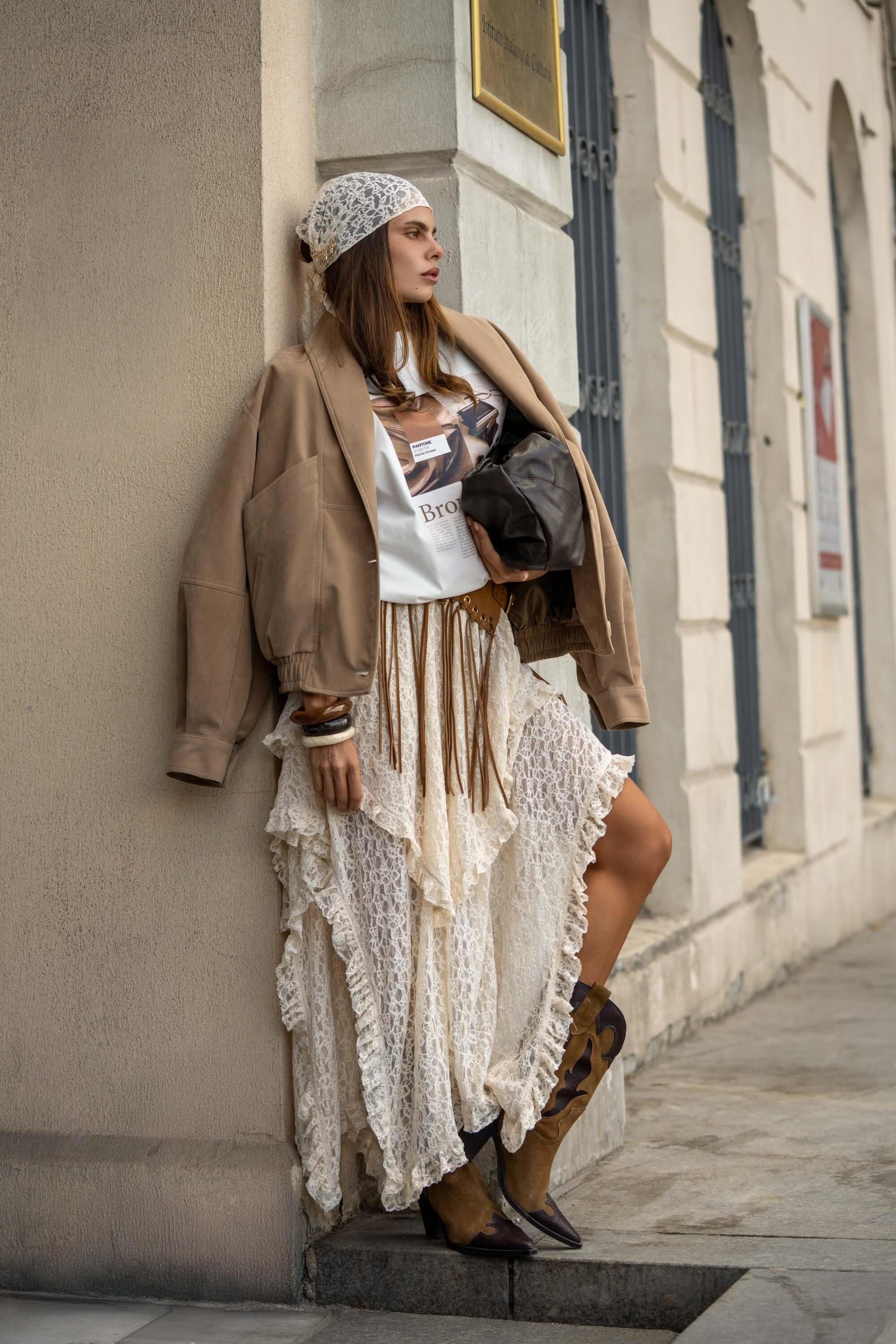 Ruffle Lace Skirt – TheRue Society