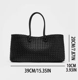Woven tote bag
