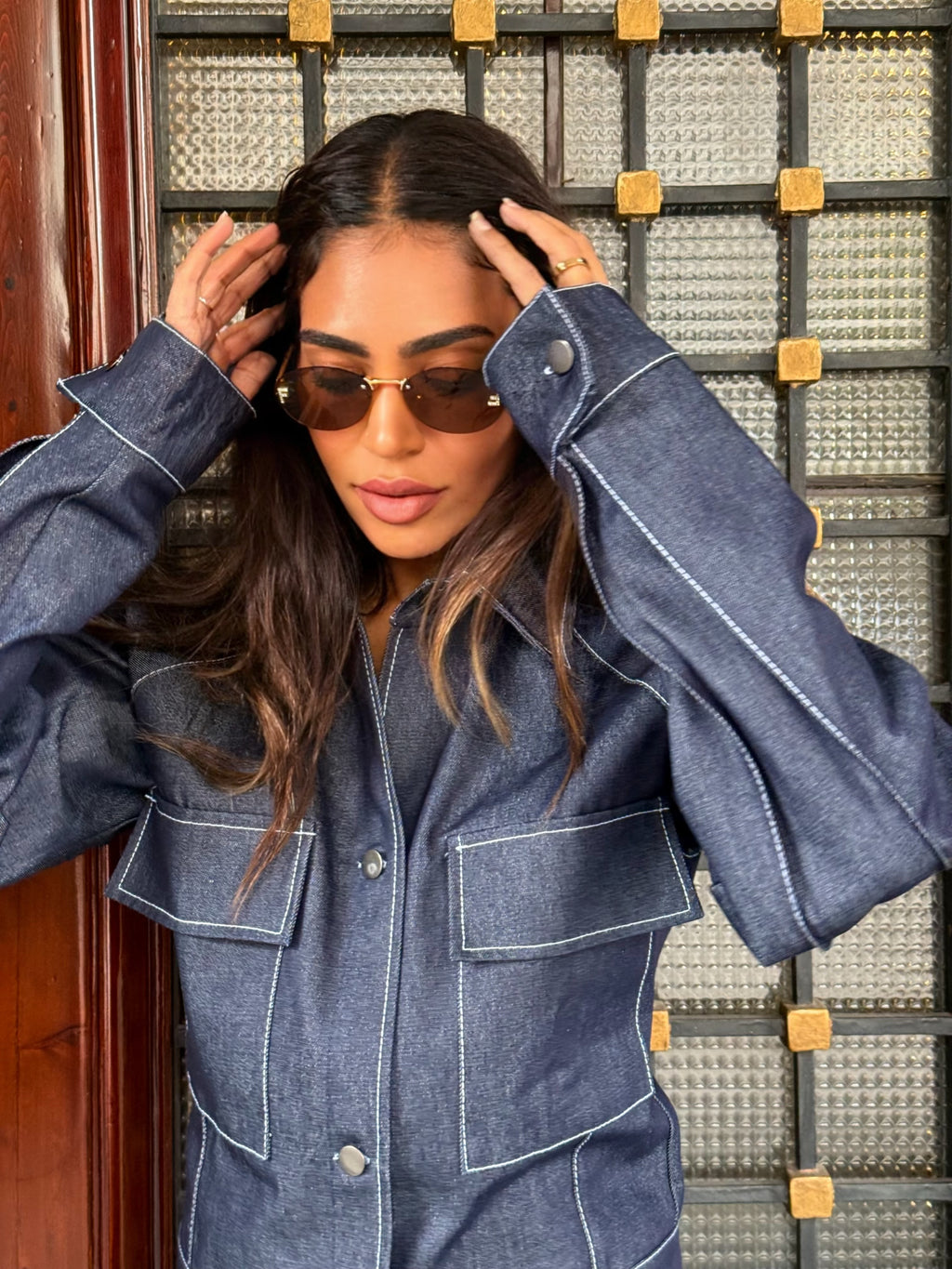 Bold Denim Set