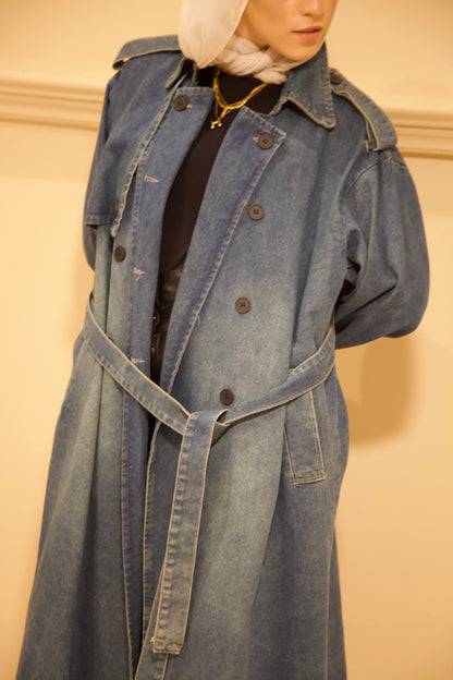 The Denim Trench Coat