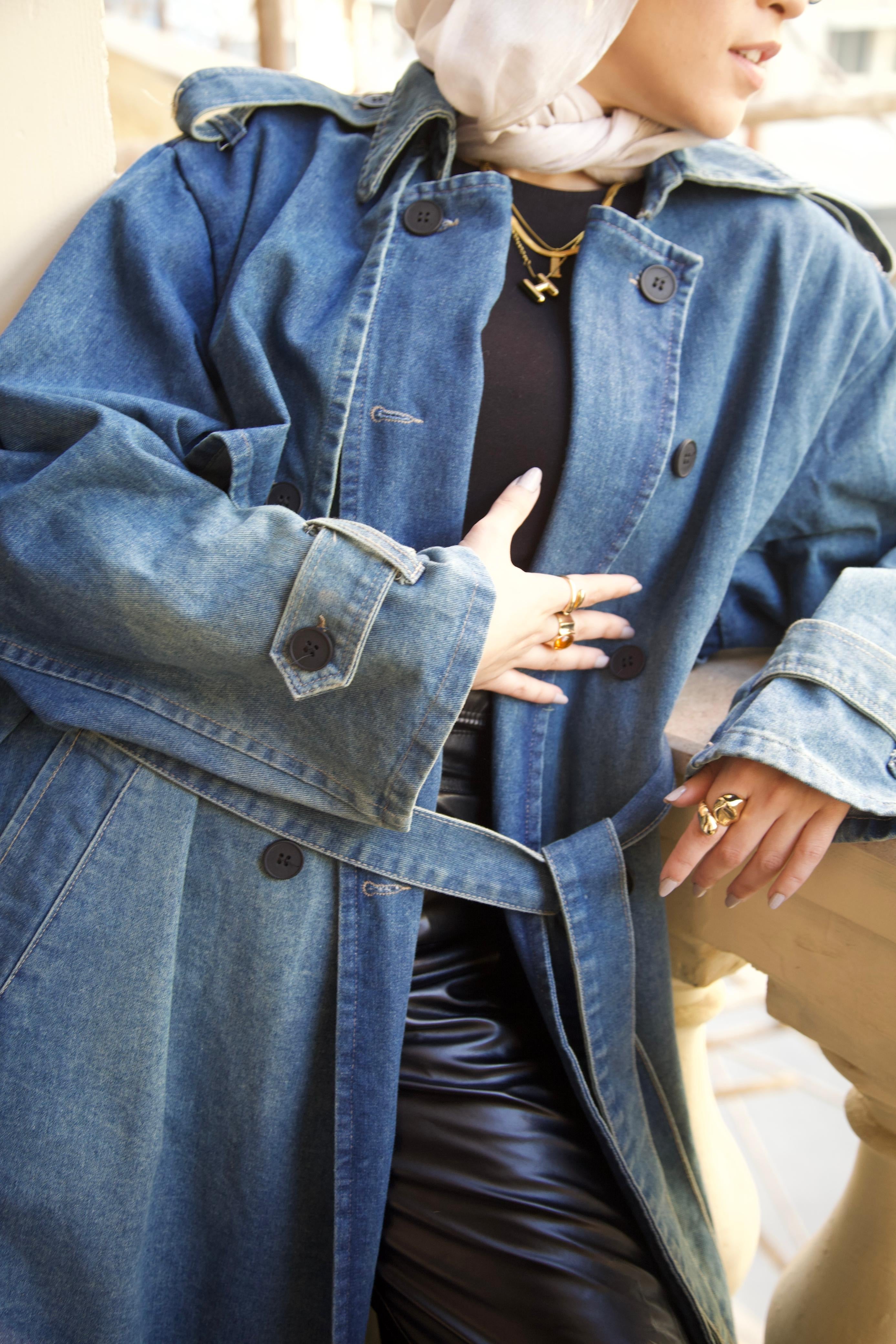 The Denim Trench Coat