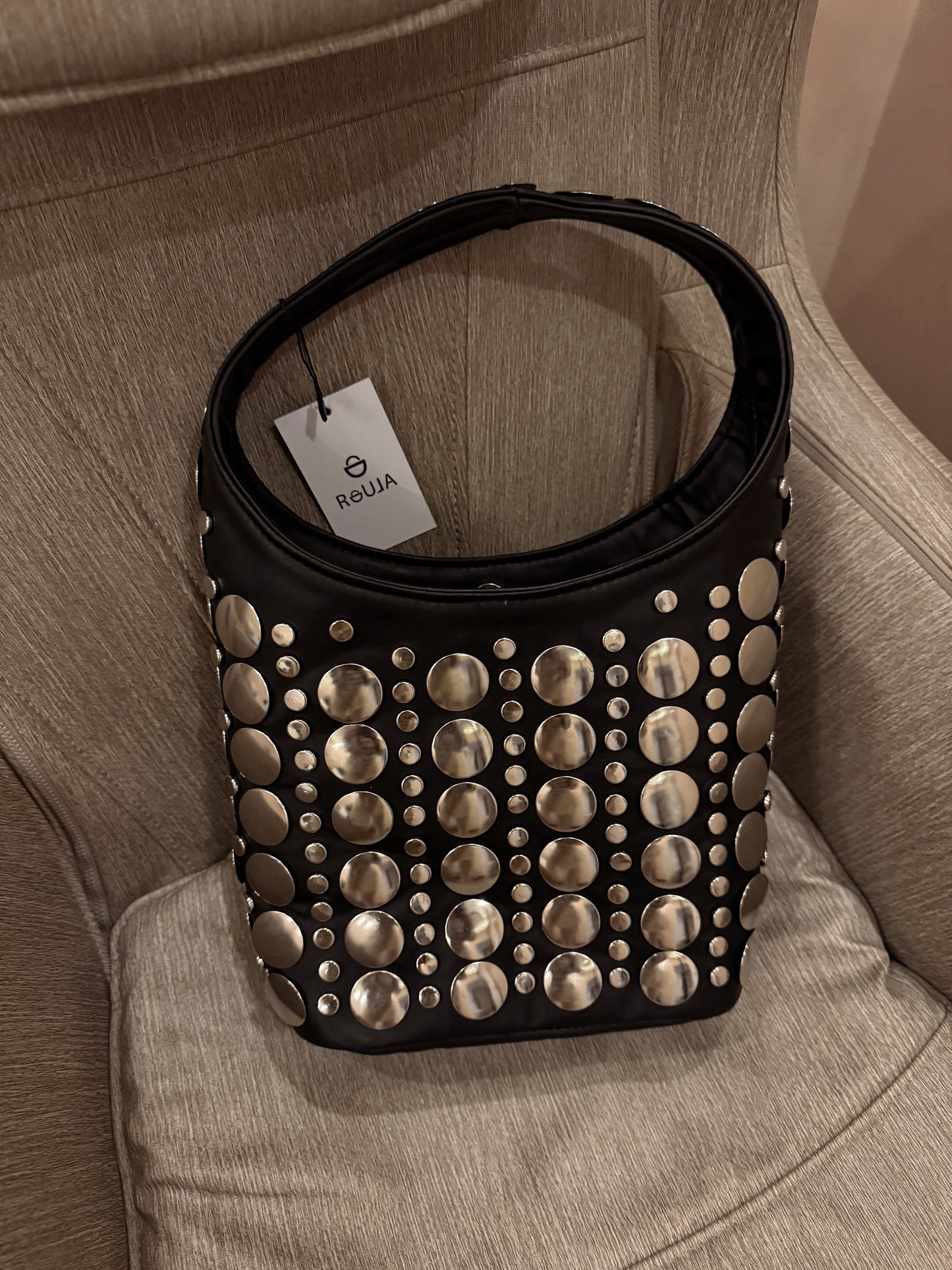 Polka Studded Bag