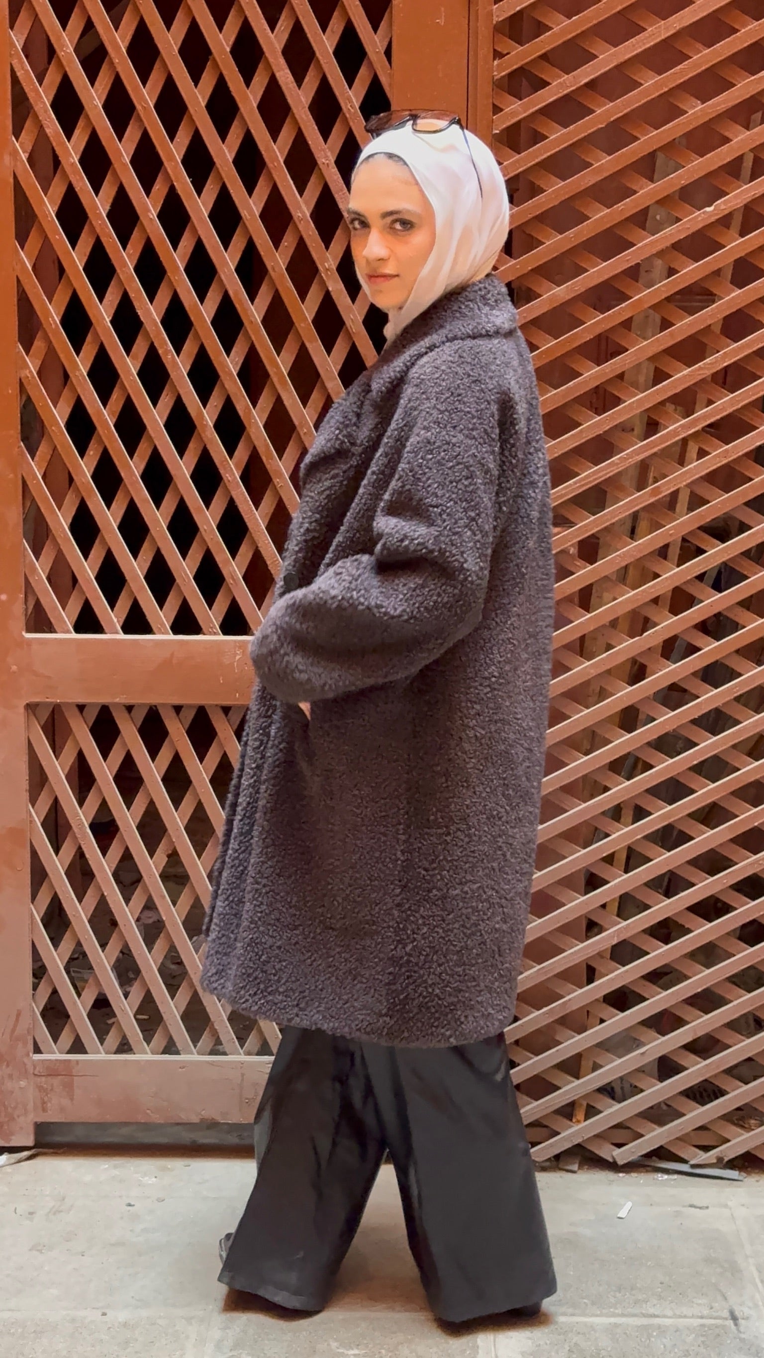The Teddy Leather-Lined Coat