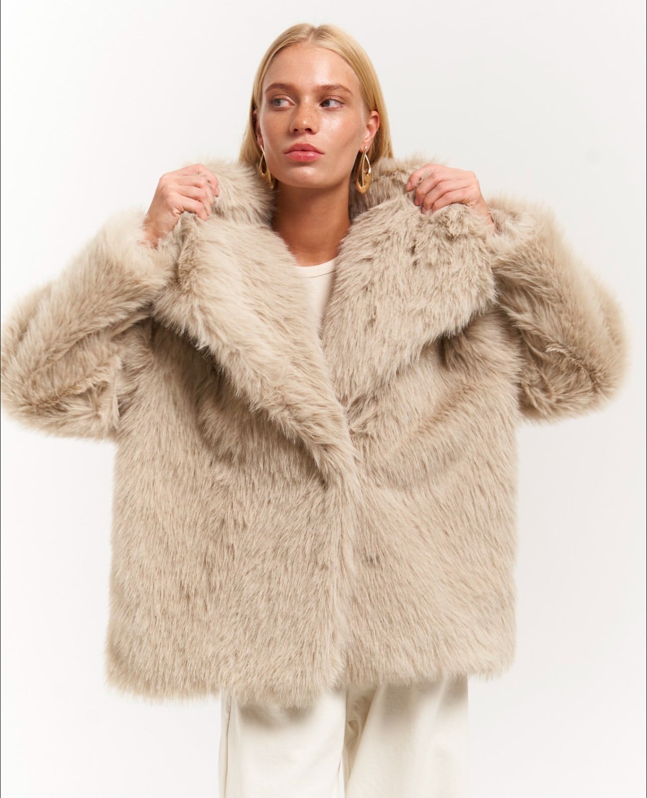 Flip Fur Jacket