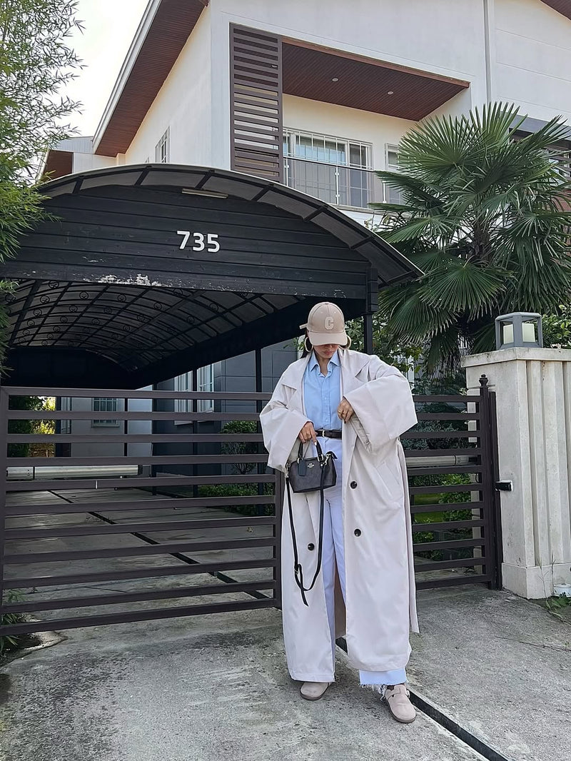 Bloom light Trench-Coat