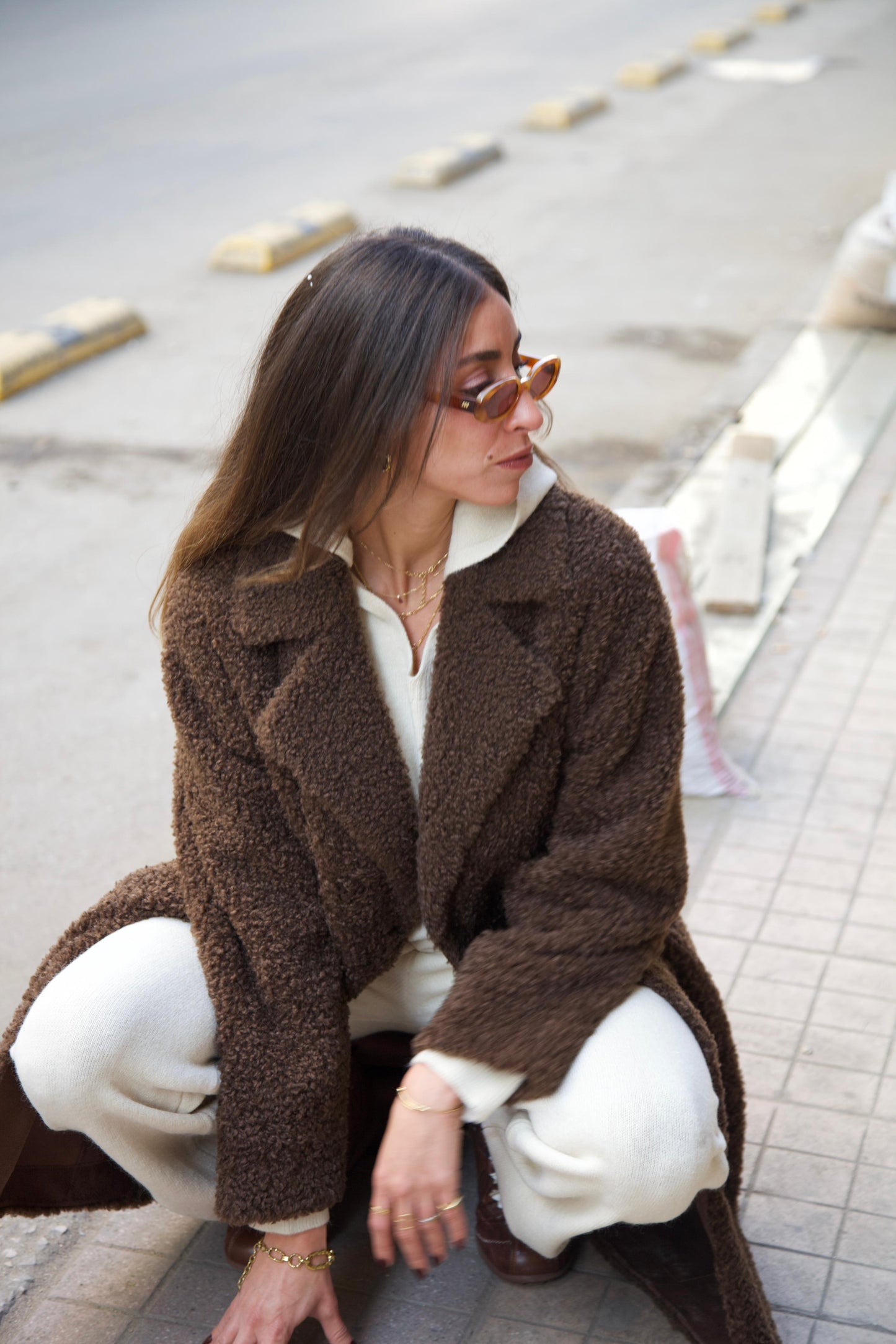 The Teddy Leather-Lined Coat