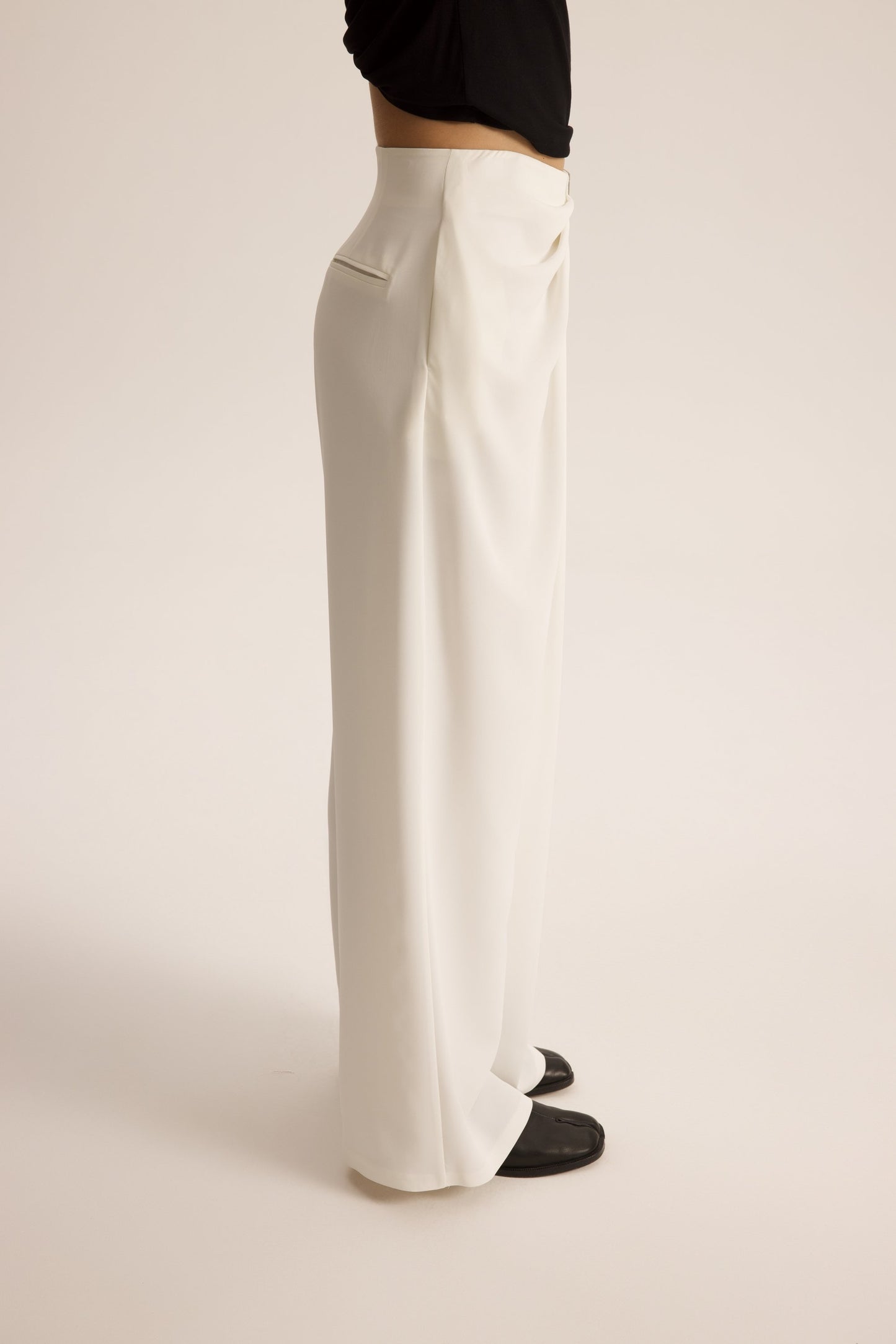 Twisted Draped Pants