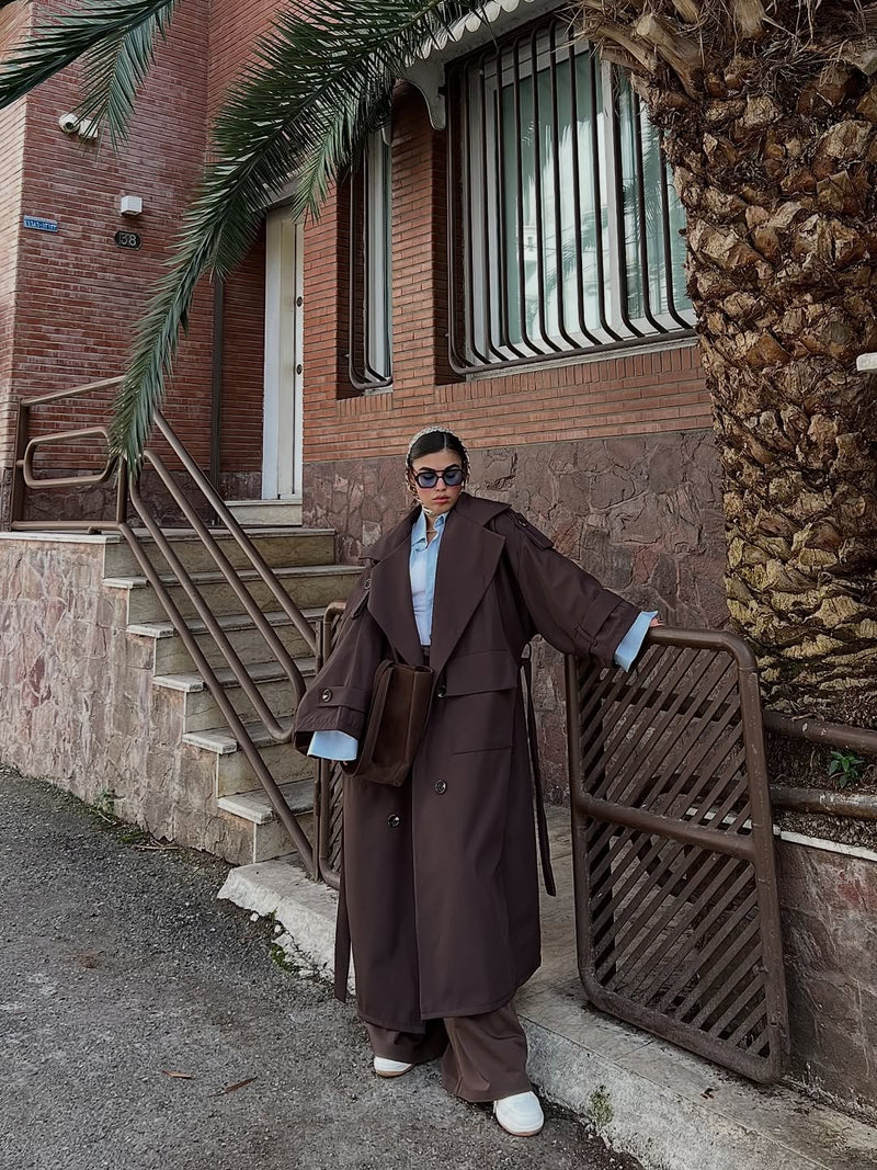 Bloom light Trench-Coat