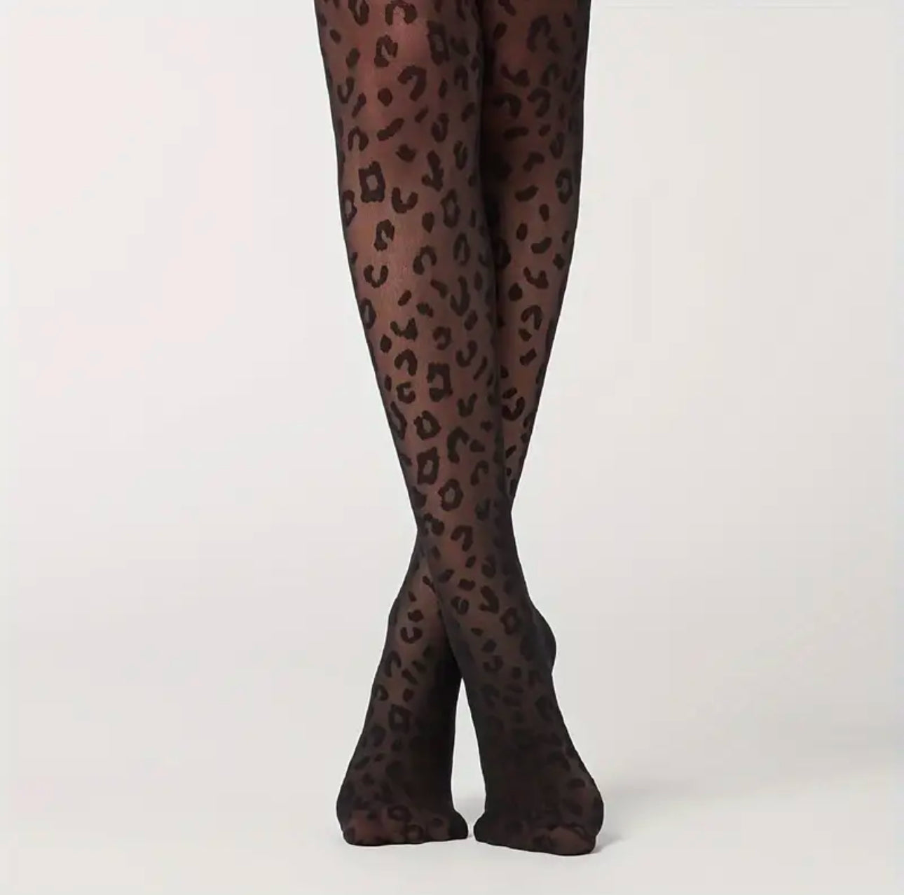 Leopard tights