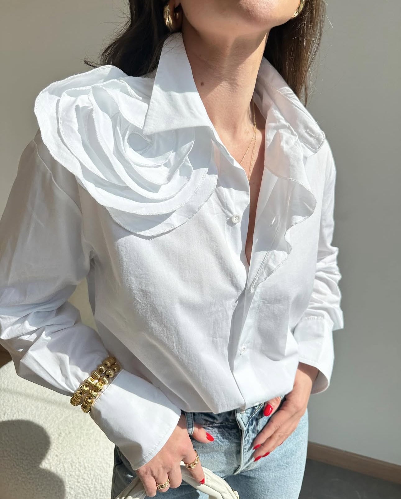 Camellia Statement Shirt