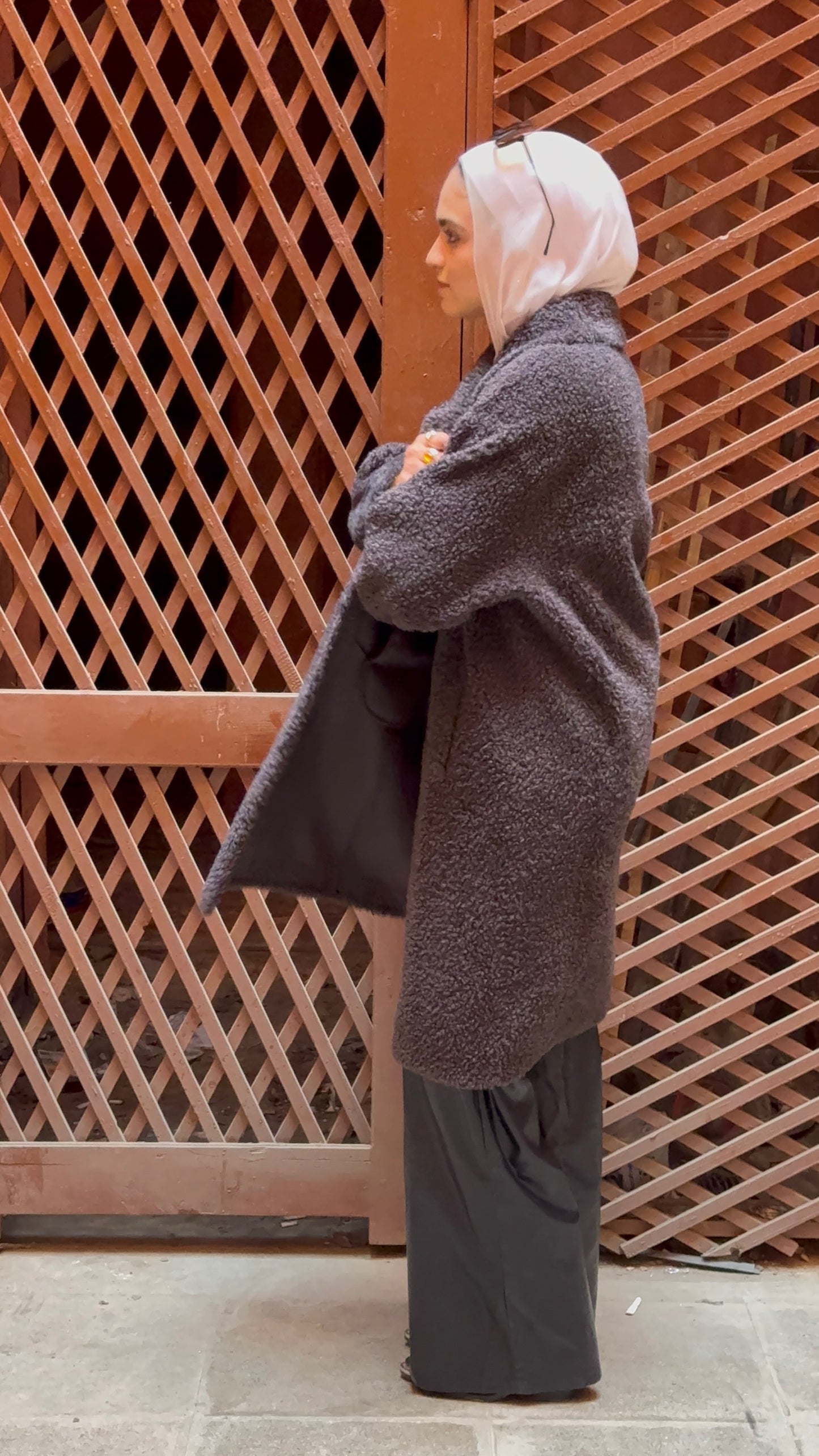 The Teddy Leather-Lined Coat