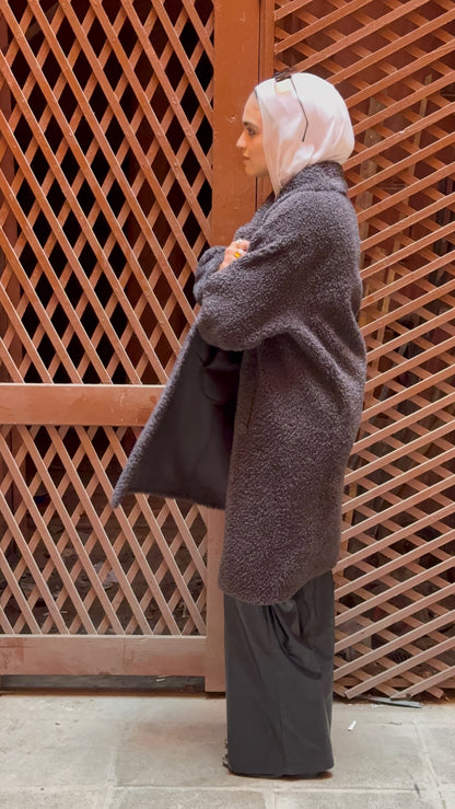 The Teddy Leather-Lined Coat