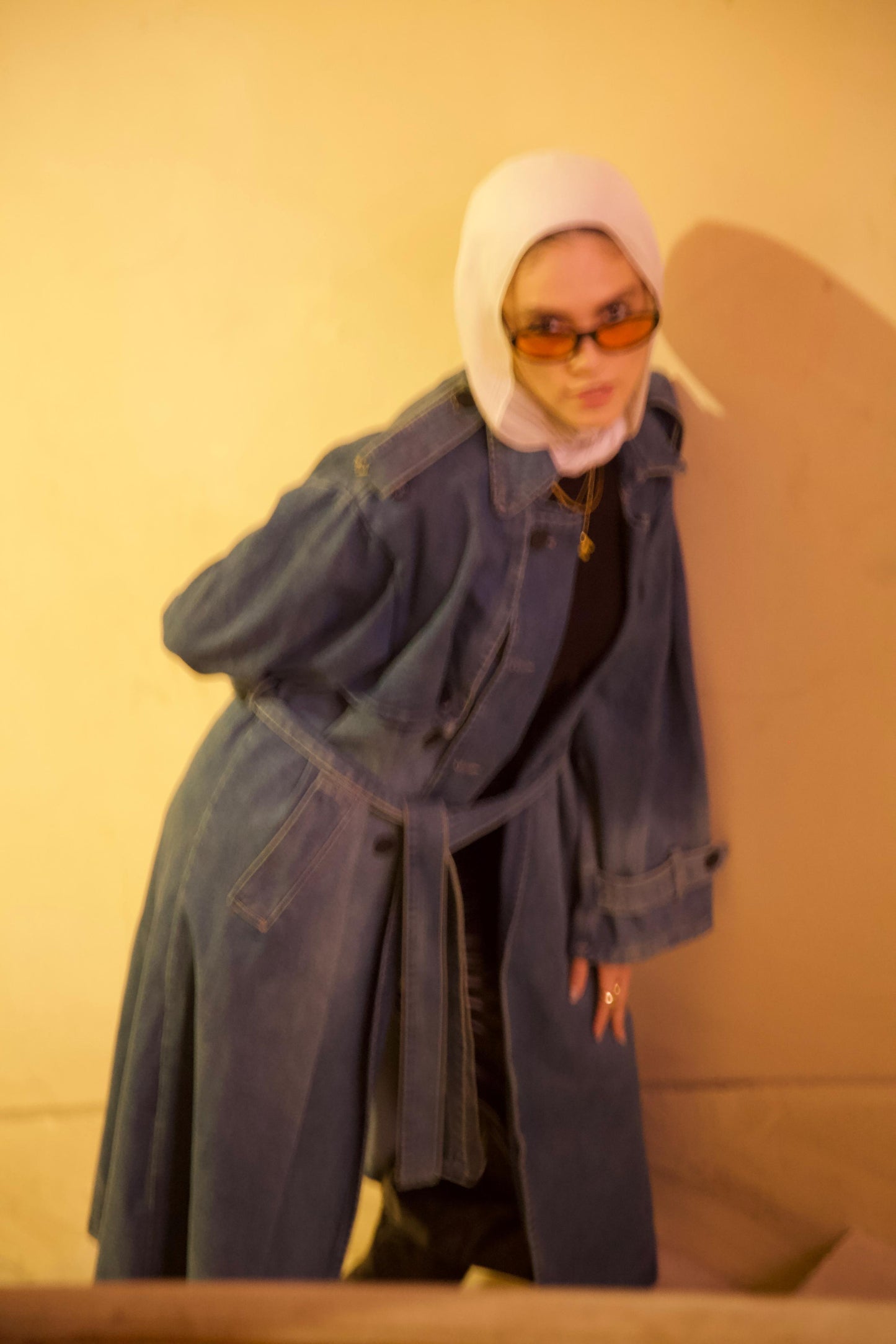 The Denim Trench Coat