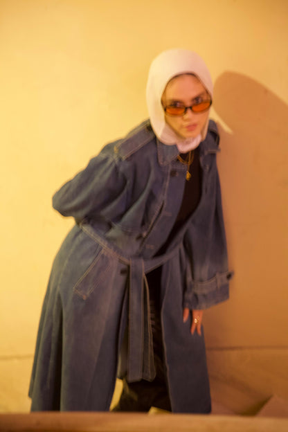 The Denim Trench Coat