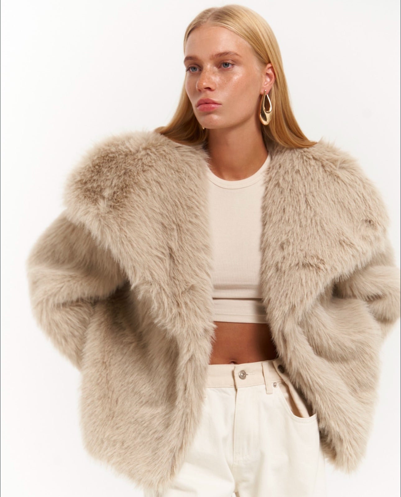 Flip Fur Jacket