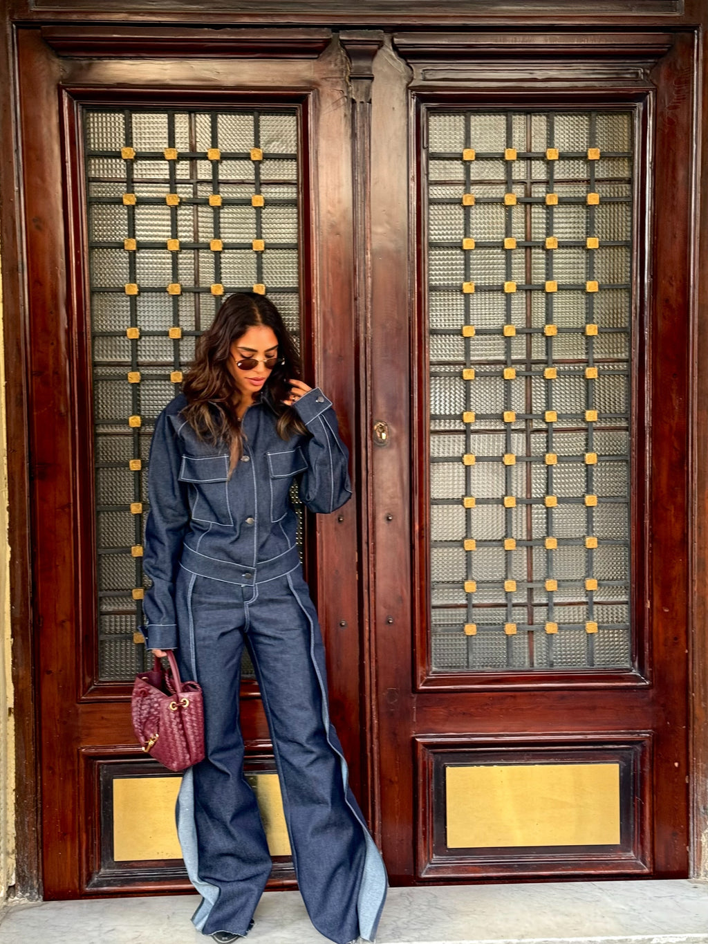Bold Denim Set