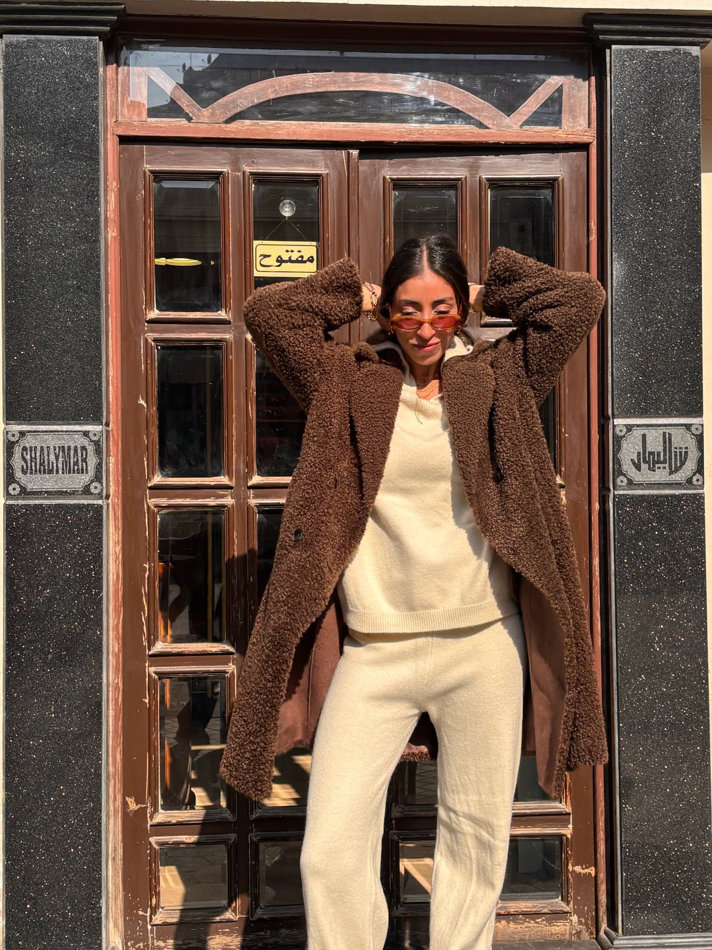 The Teddy Leather-Lined Coat