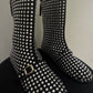 Studded boots