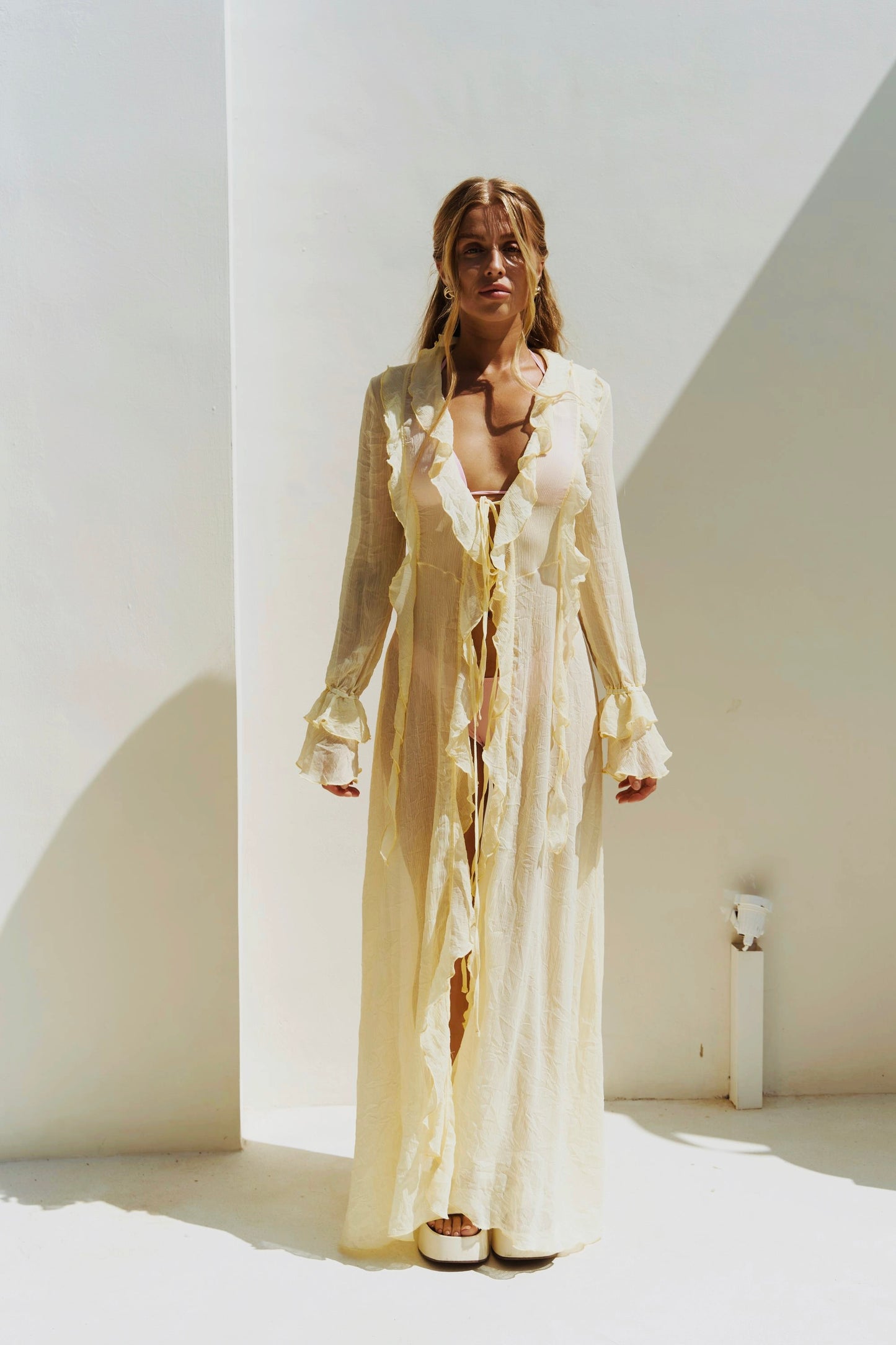 Isla Ruffle Cover-Up