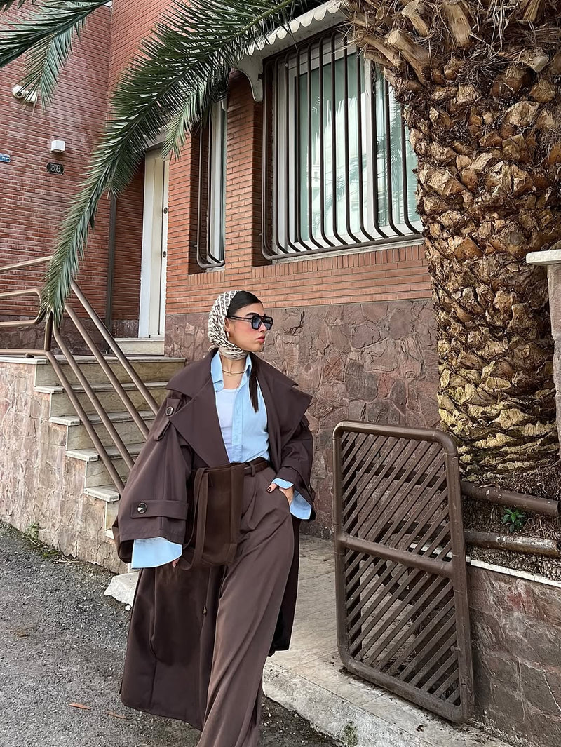 Bloom light Trench-Coat