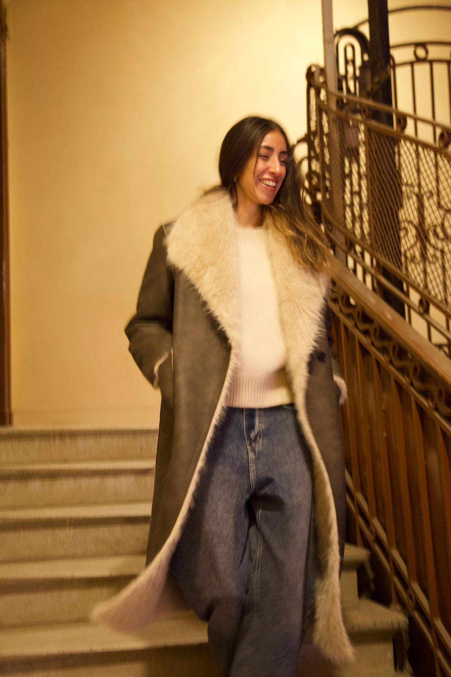 The Maison Reversible Fur Coat