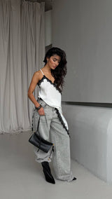 Silk Whisper Lace Top