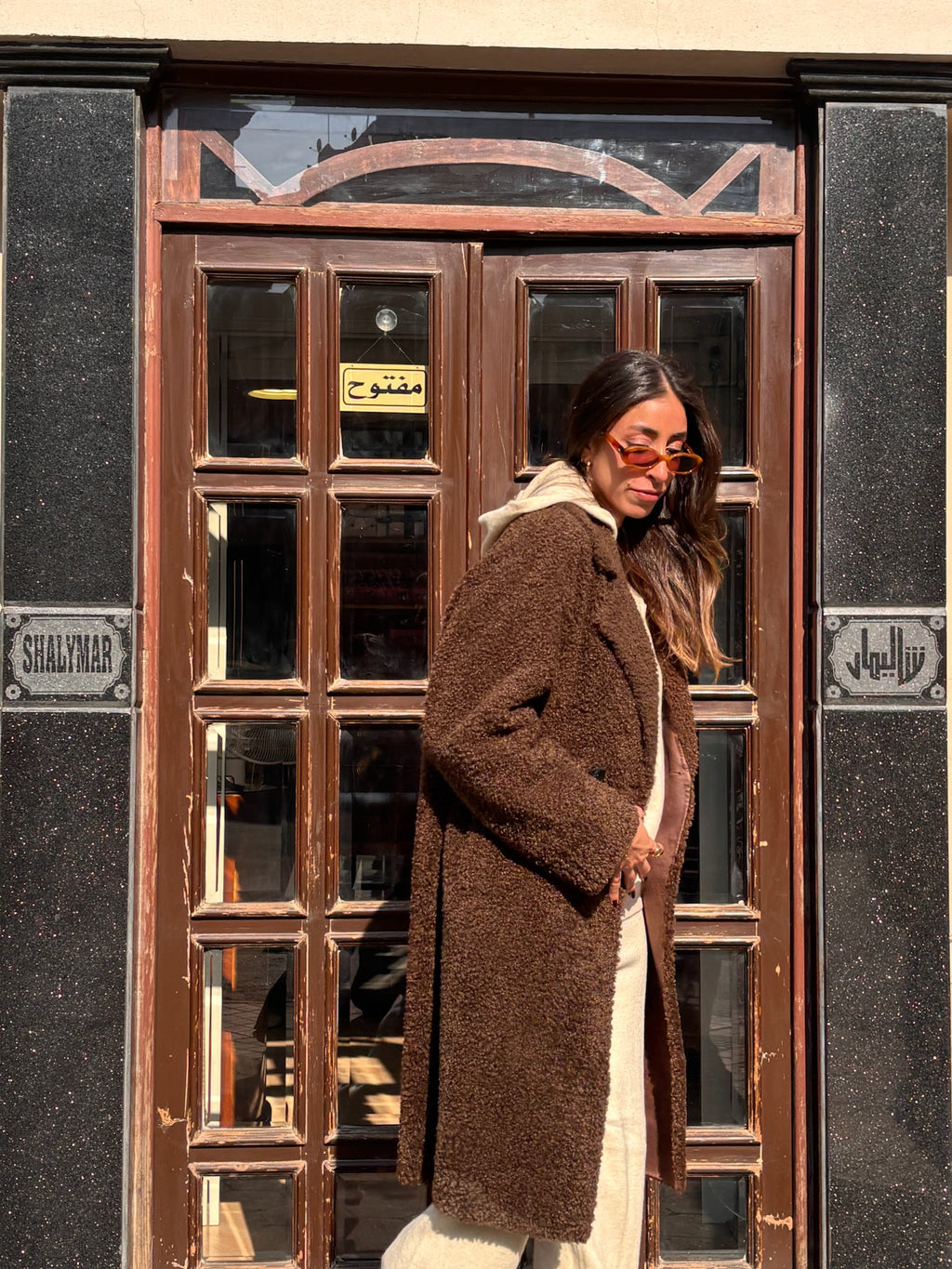 The Teddy Leather-Lined Coat