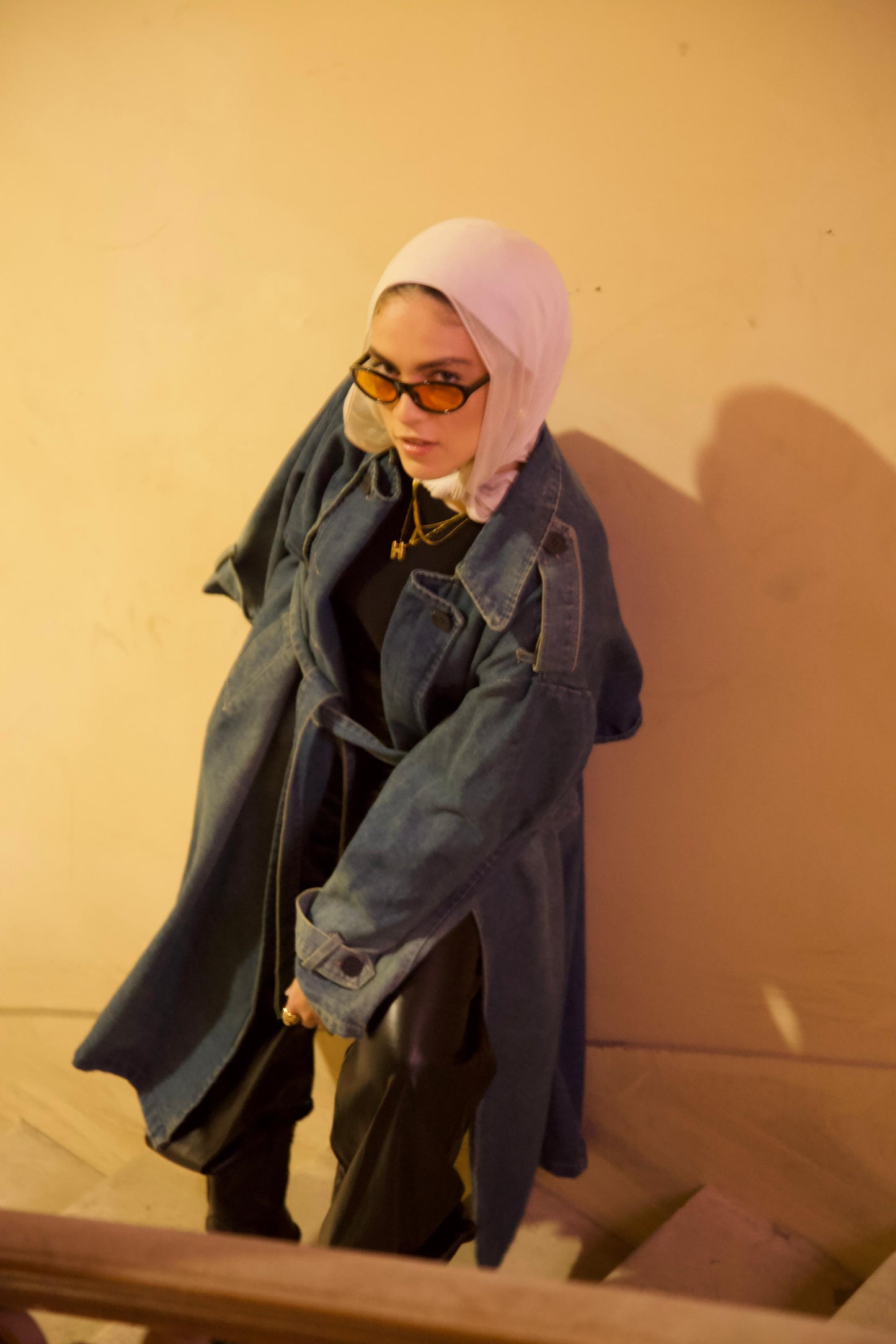 The Denim Trench Coat